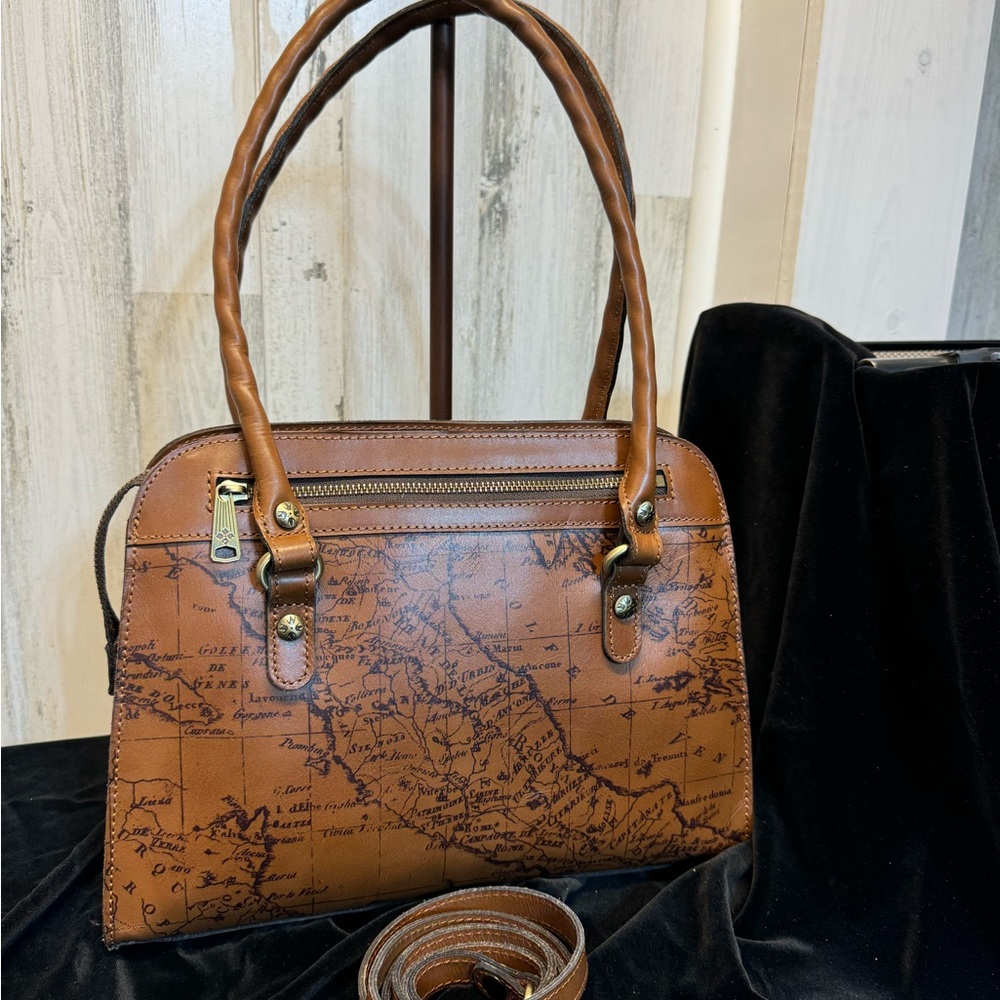 Patricia Nash Brown Leather Handbag